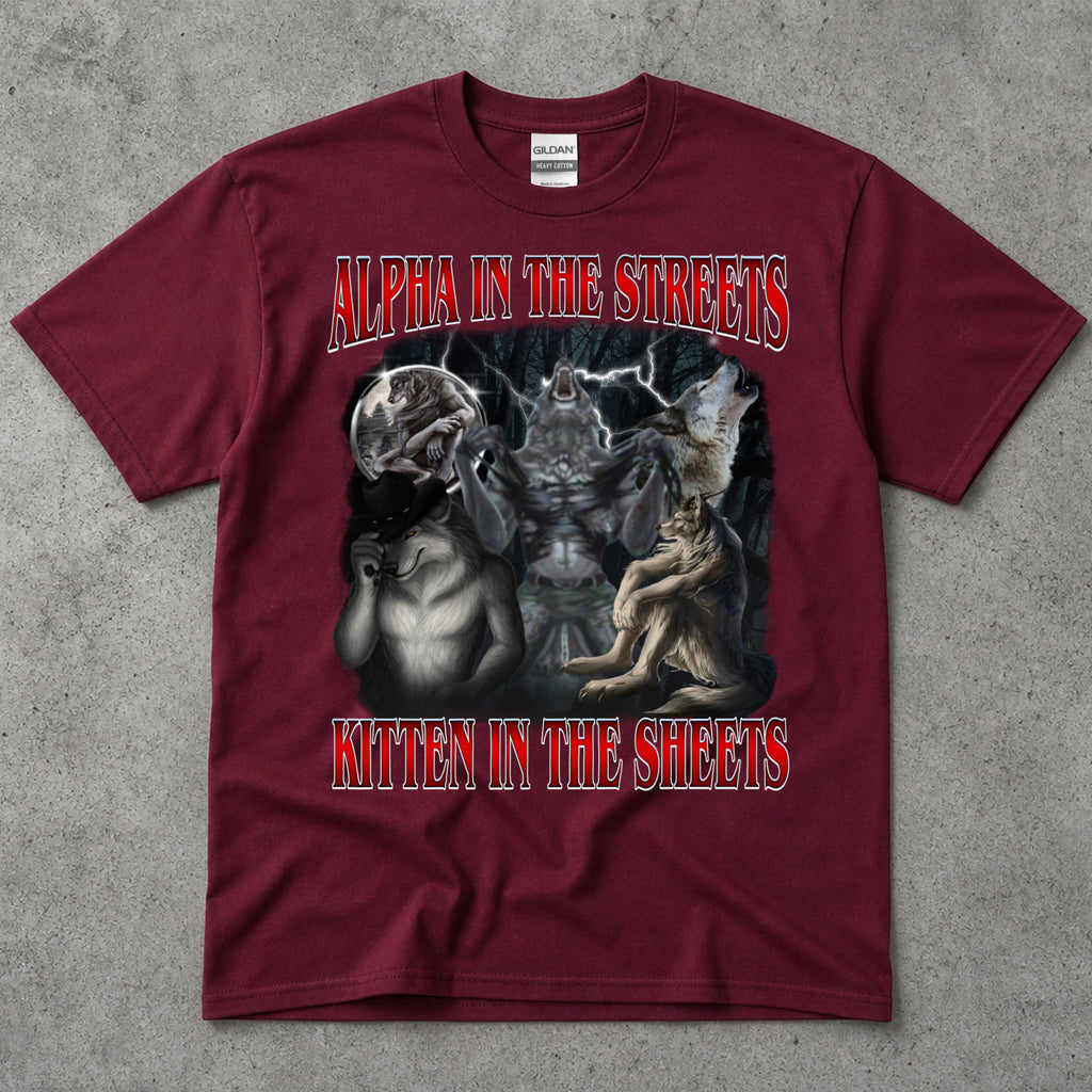 Kittens In The Sheets Werewolves Graphic T-Shirt