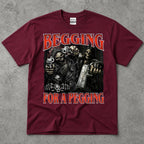 Begging for a Pegging Skeleton T-Shirt