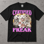 Certified Freak Cat T-Shirt