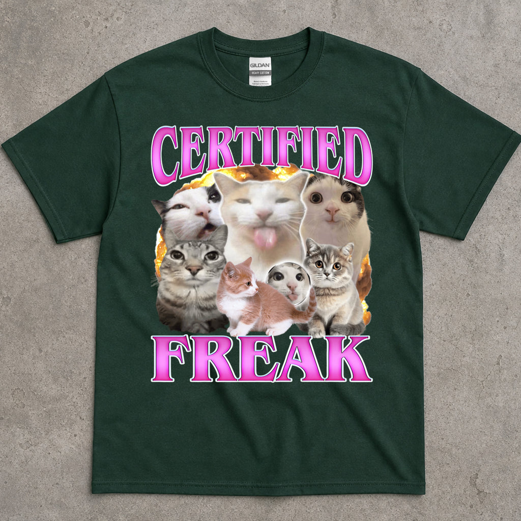 Certified Freak Cat T-Shirt