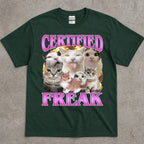 Certified Freak Cat T-Shirt