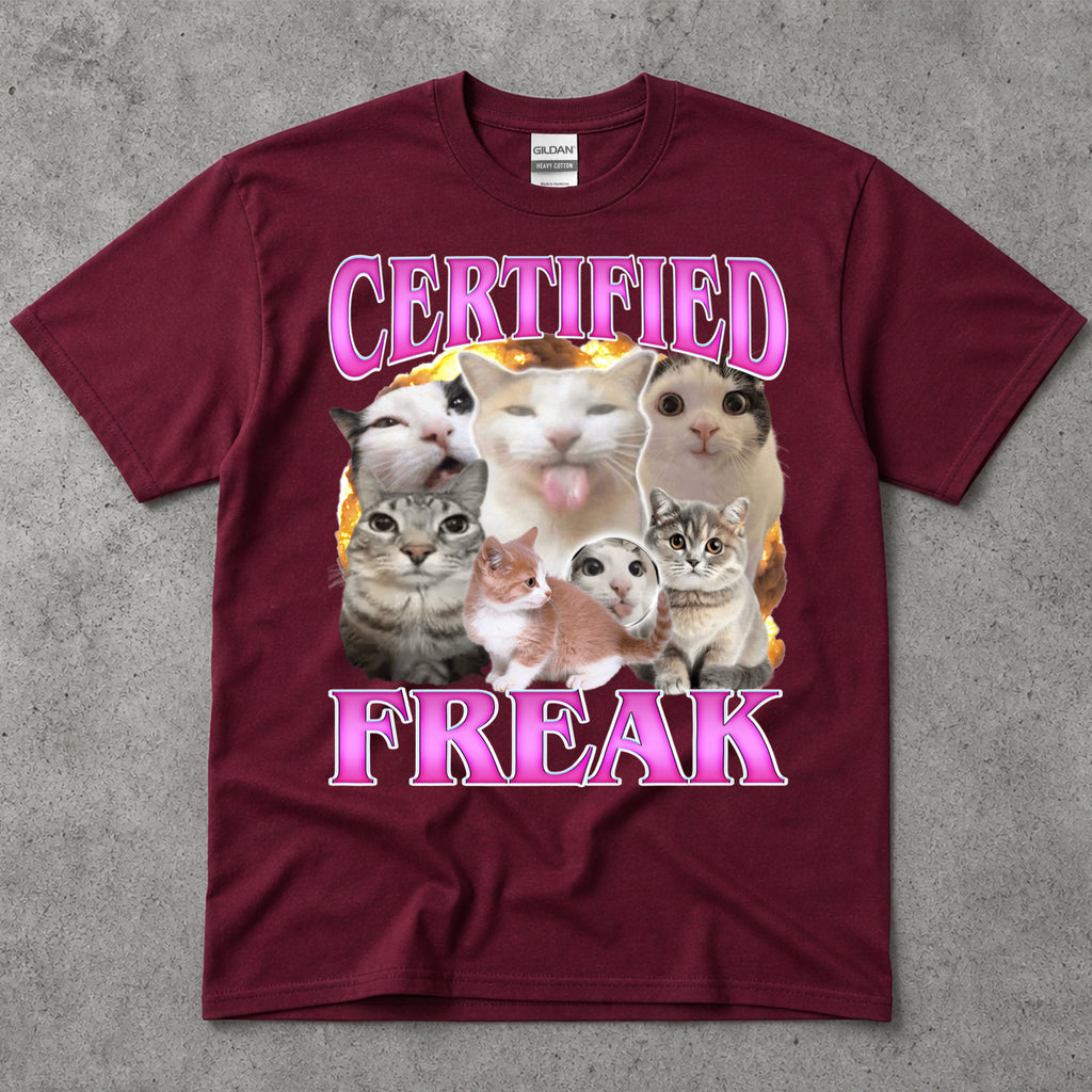 Certified Freak Cat T-Shirt
