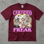 Certified Freak Cat T-Shirt