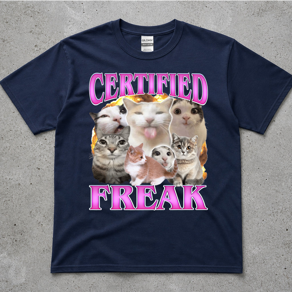 Certified Freak Cat T-Shirt