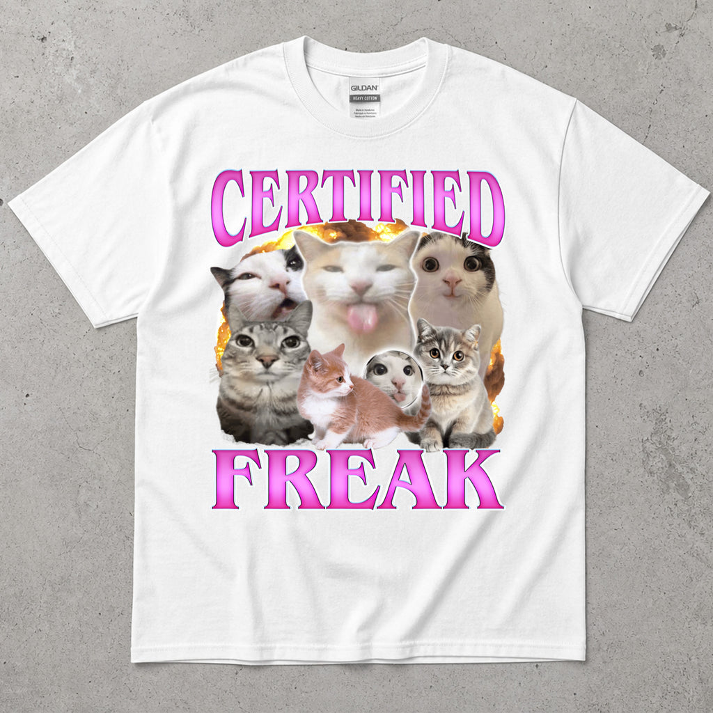 Certified Freak Cat T-Shirt
