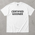 Certified Gooner Text T-Shirt