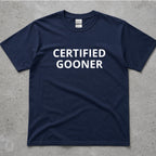 Certified Gooner Text T-Shirt