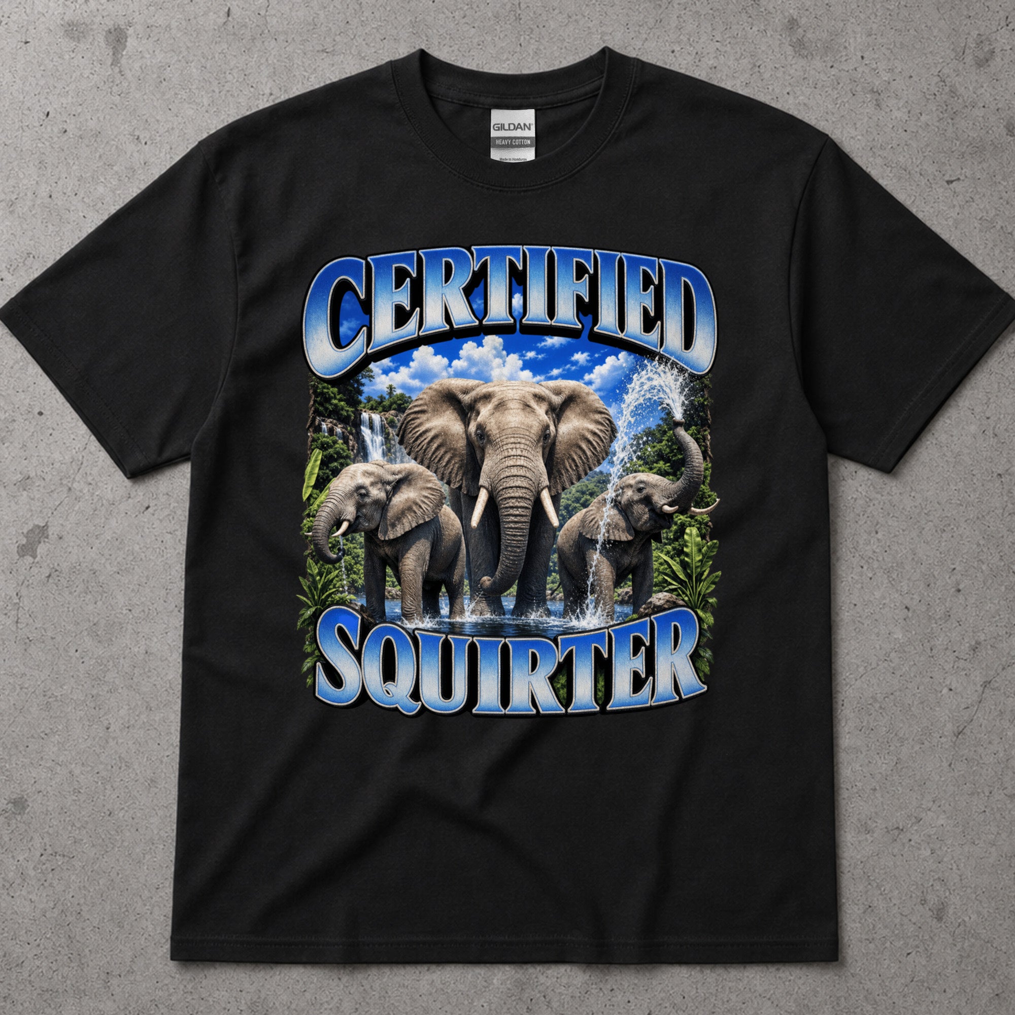 Certified Squirter Elephant T-Shirt