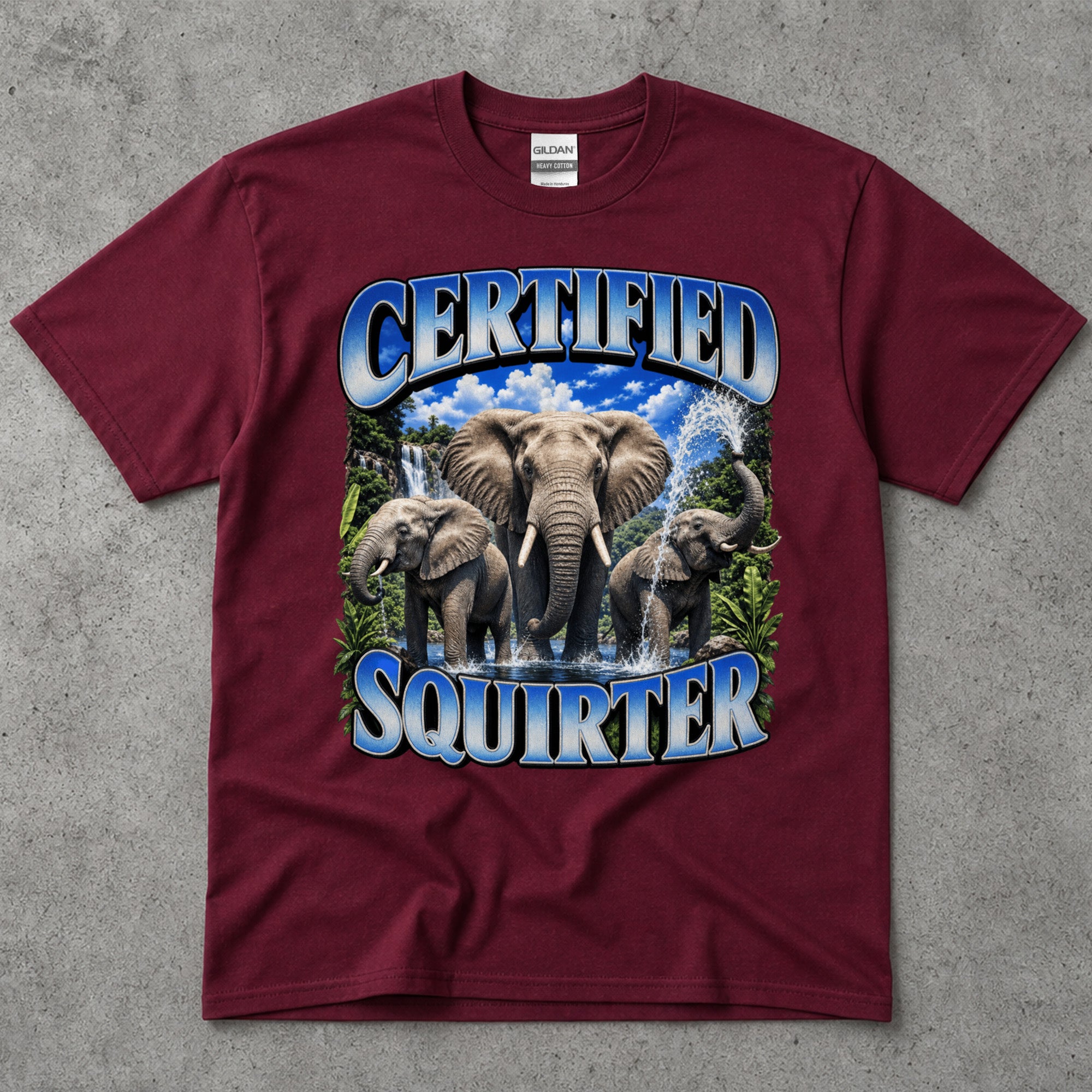 Certified Squirter Elephant T-Shirt