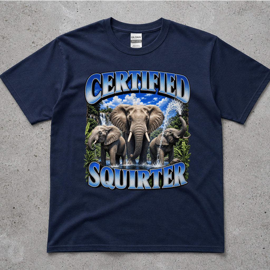 Certified Squirter Elephant T-Shirt