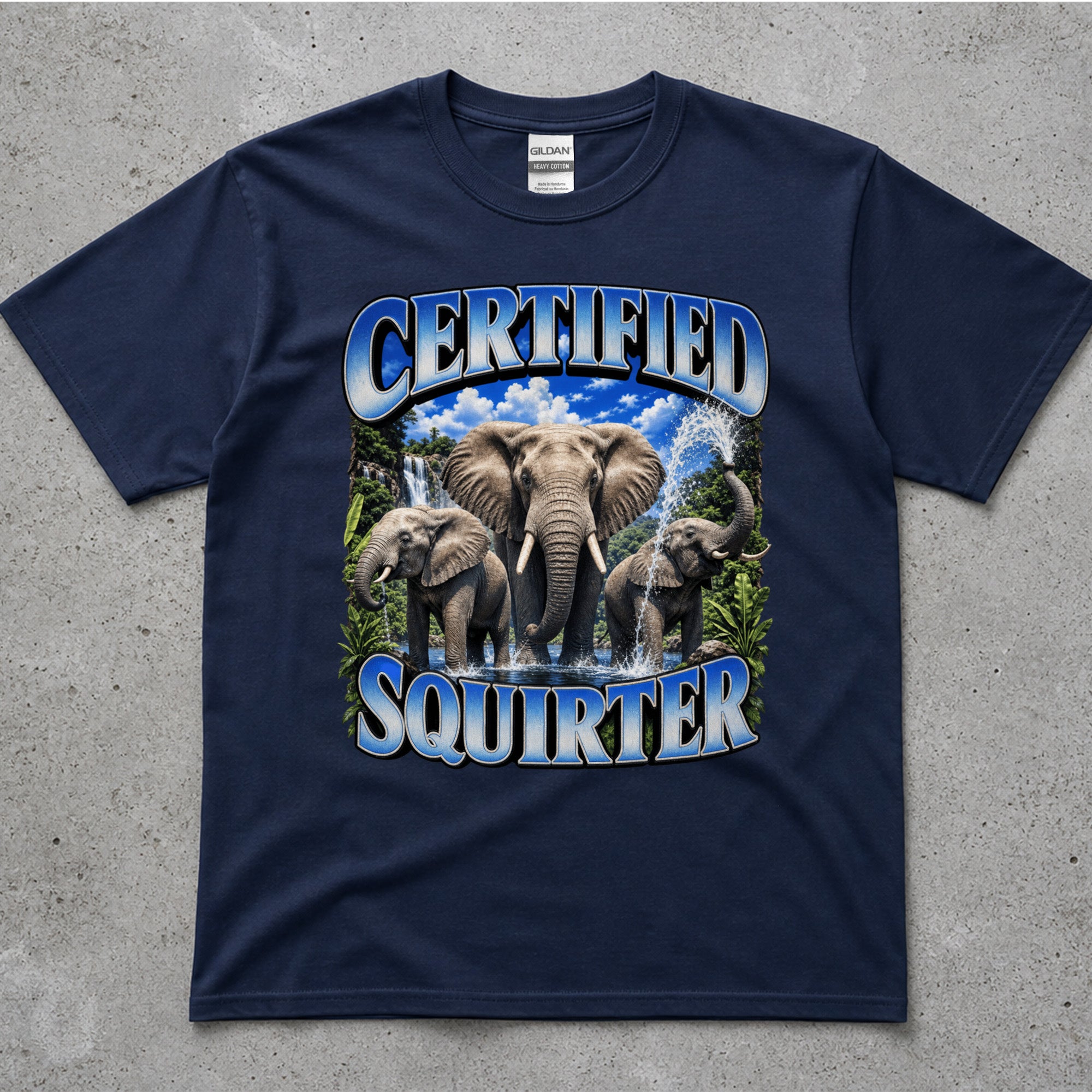 Certified Squirter Elephant T-Shirt