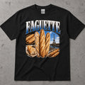 Baguette Collage Graphic T-Shirt