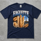Baguette Collage Graphic T-Shirt