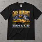 God's Drunkest Driver School Bus T-Shirt