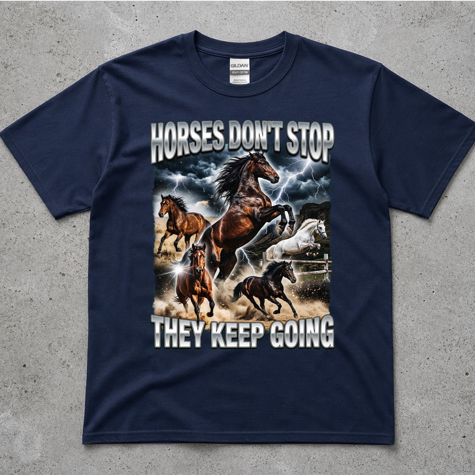 Horses Don’t Stop T-Shirt