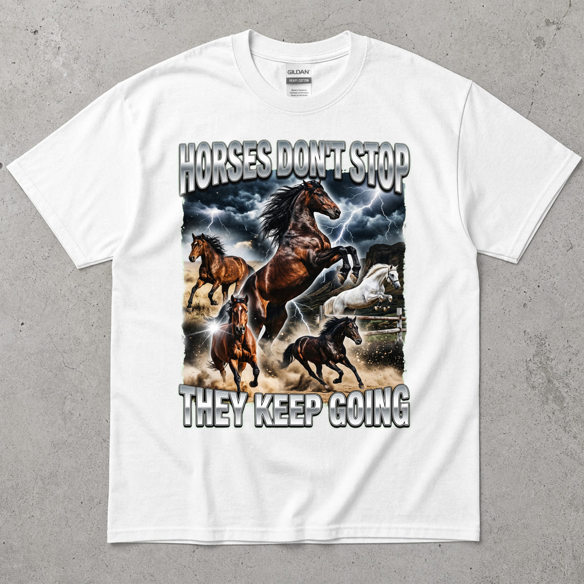 Horses Don’t Stop T-Shirt