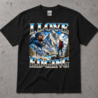 I Love Edging Mountain Adventure T-Shirt
