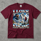 I Love Edging Mountain Adventure T-Shirt
