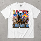 Love Hard Riding Cowboy T-Shirt