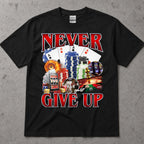 Never Give Up Poker Shirt