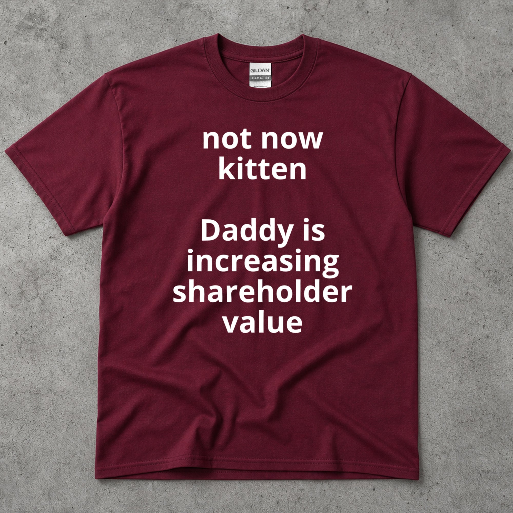 Hot How Kitten Daddy Is Increasing Shareholder Value T-Shirt